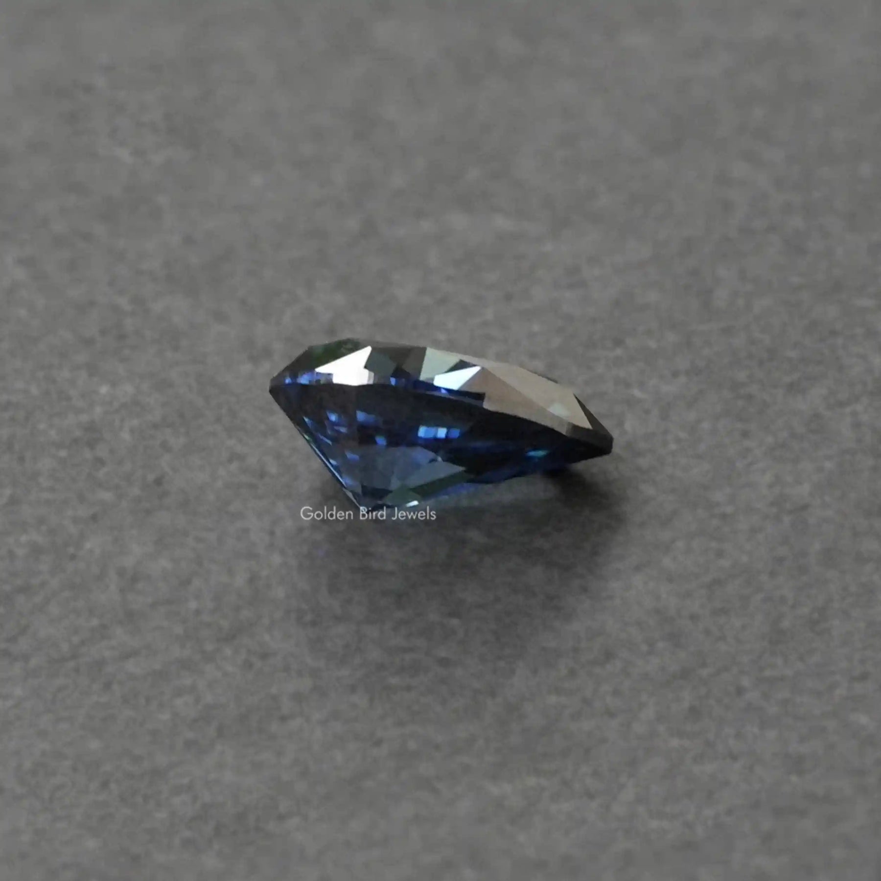 [Moissanite Pear Shaped Loose  Stone]-[Golden Bird Jewels]