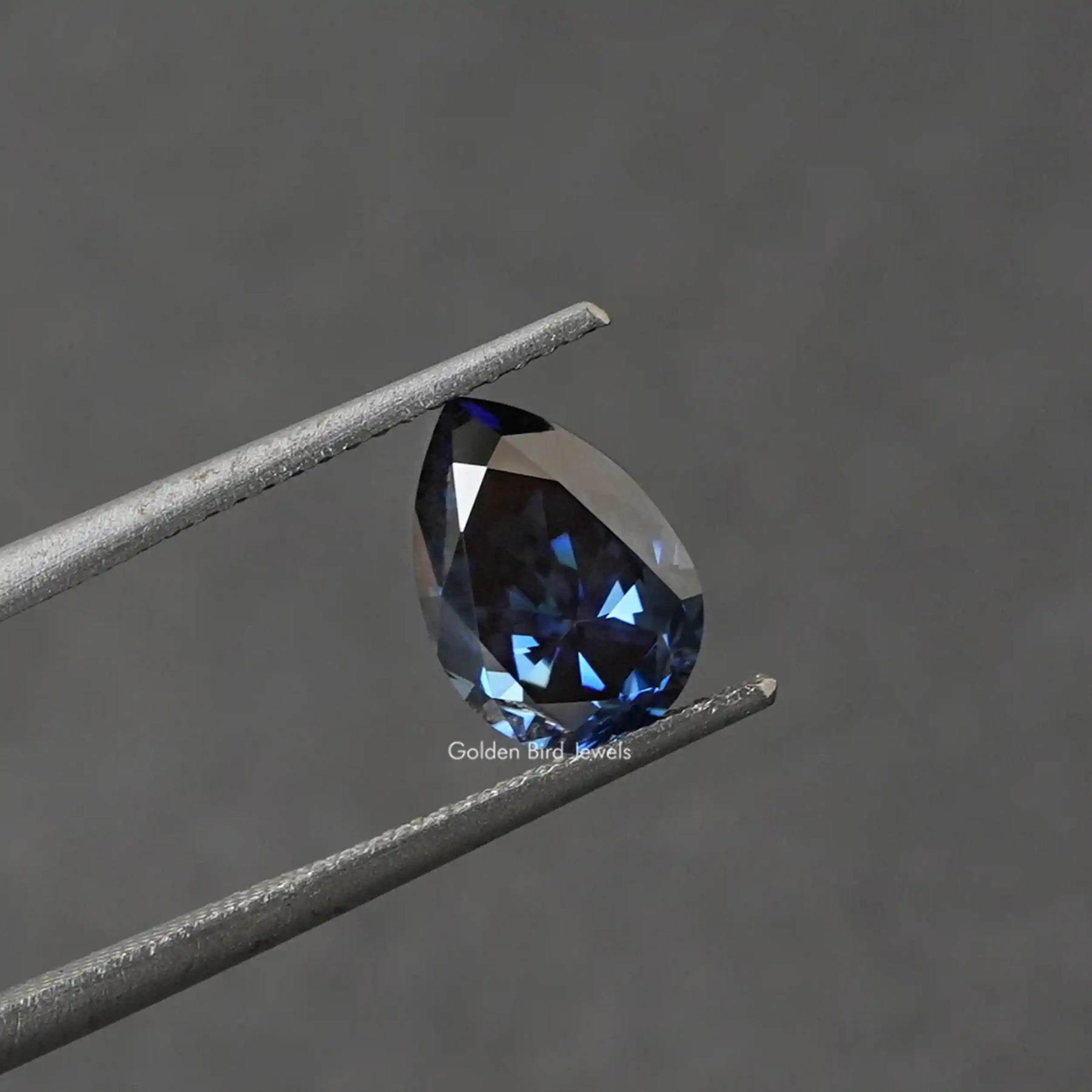 [Pear Cut Loose Moissanite Stone]-[Golden Bird Jewels]