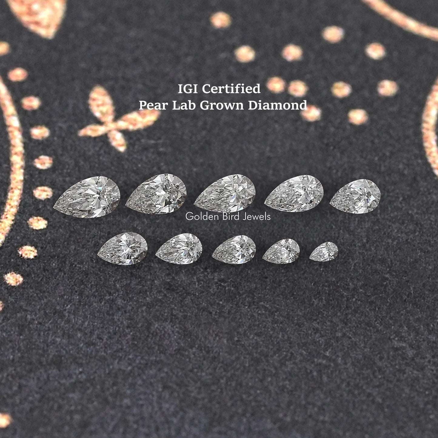 Pear Shaped Lab Grown Diamond