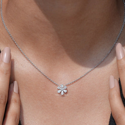 View Pear Shaped Lab Diamond Pendant of Women's