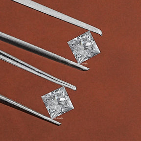 Princess Cut Lab Grown loose Diamond Pair