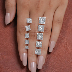 Lab Grown Princess Cut Loose Diamond