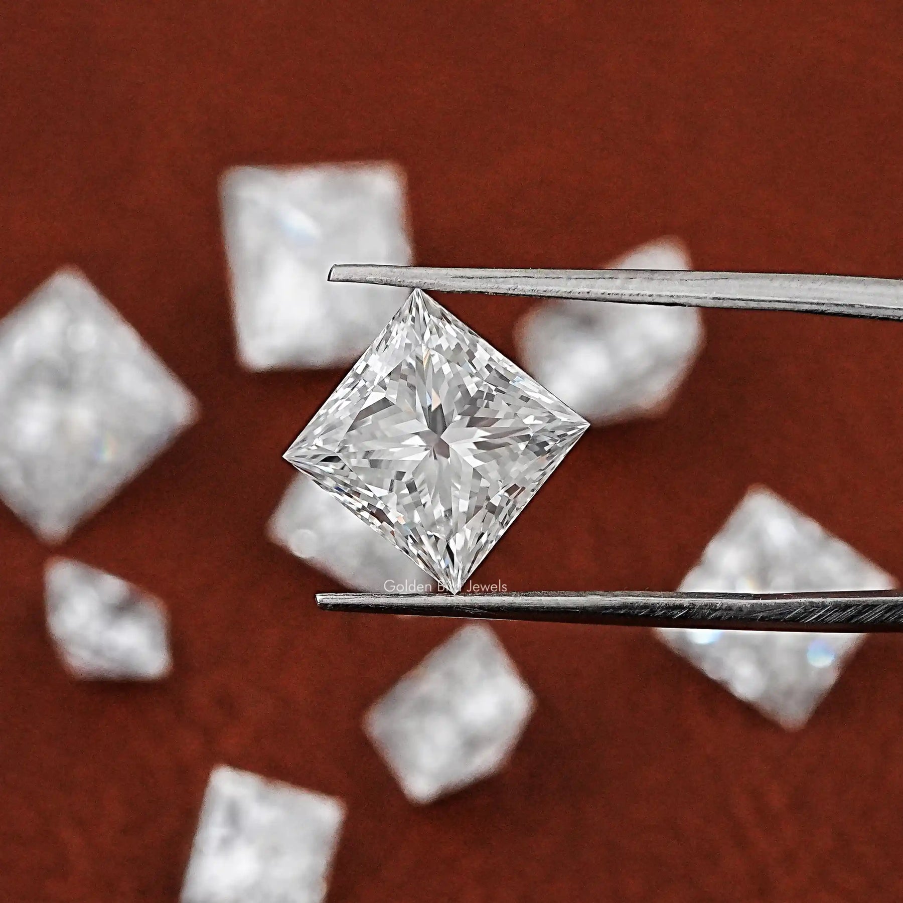 Lab Grown Princess Cut Loose Diamond