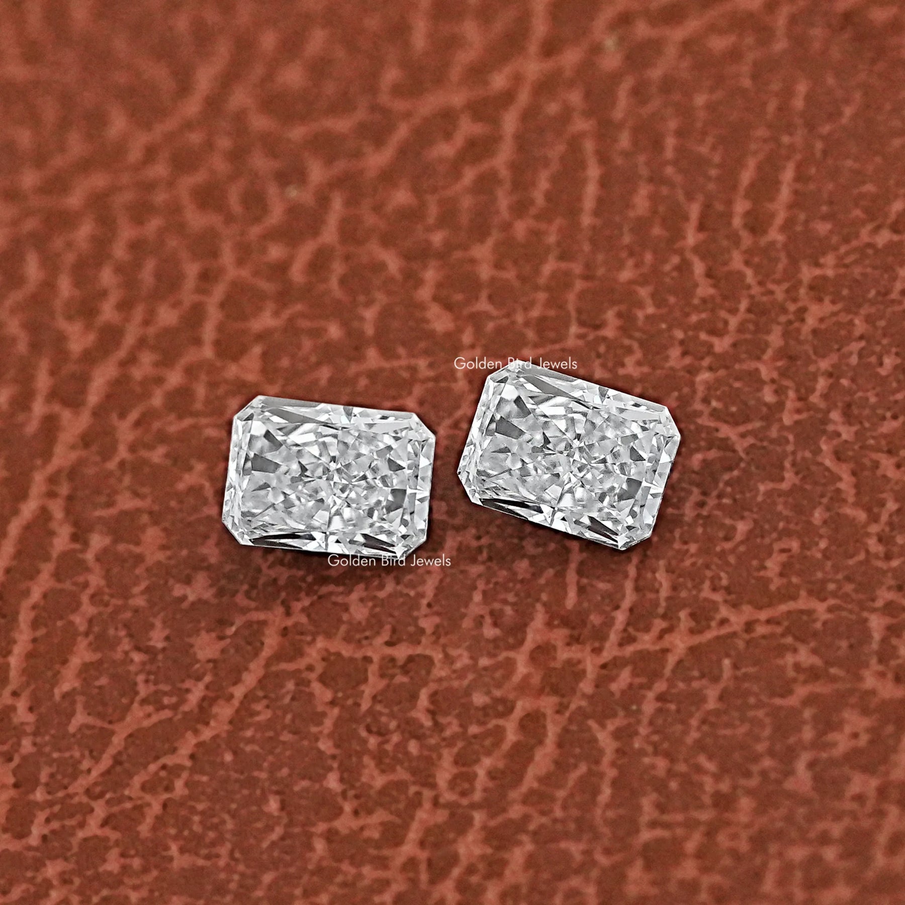 View Of Radiant Cut Loose Diamond Matching Pair