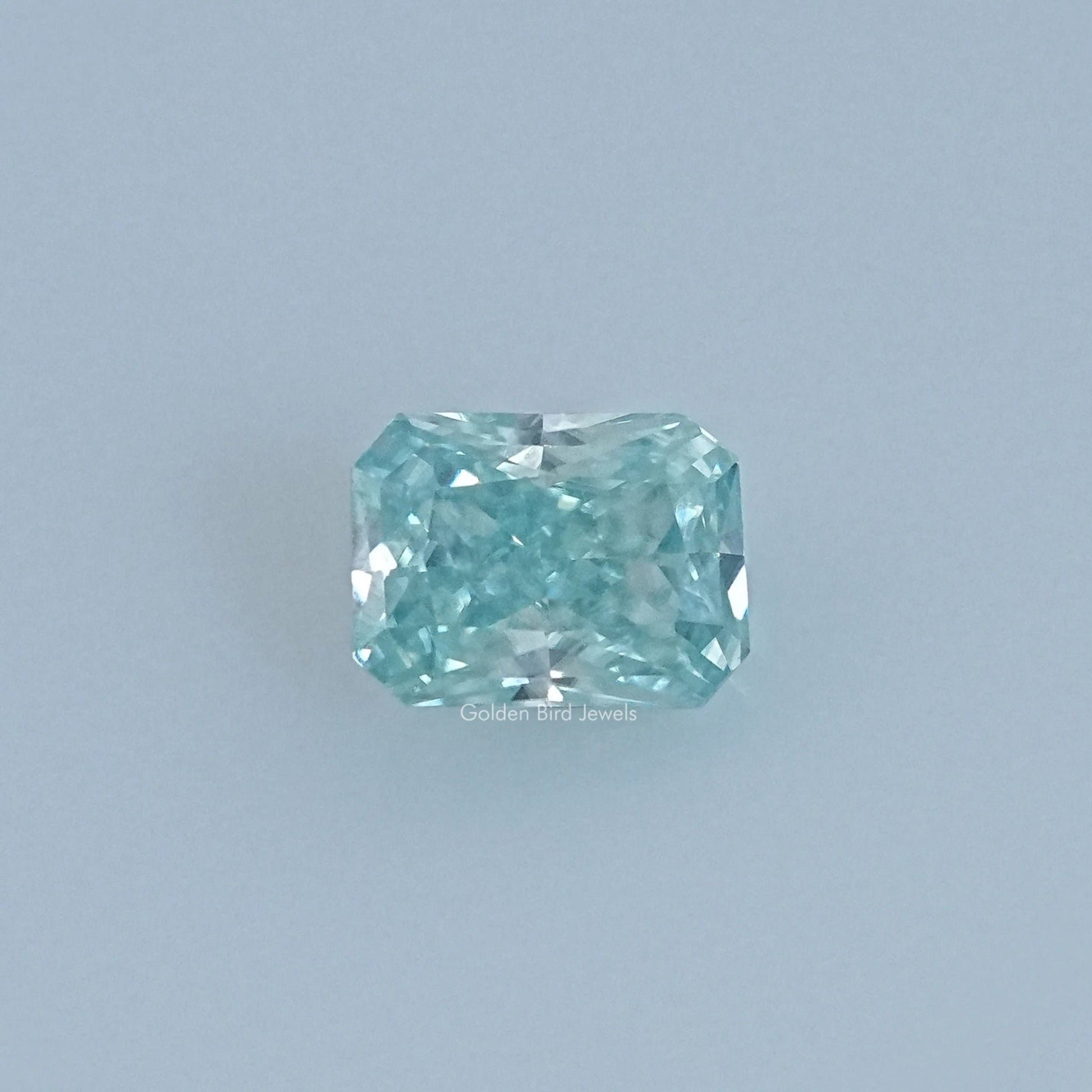 View Of Radiant Cut Loose Moissanite