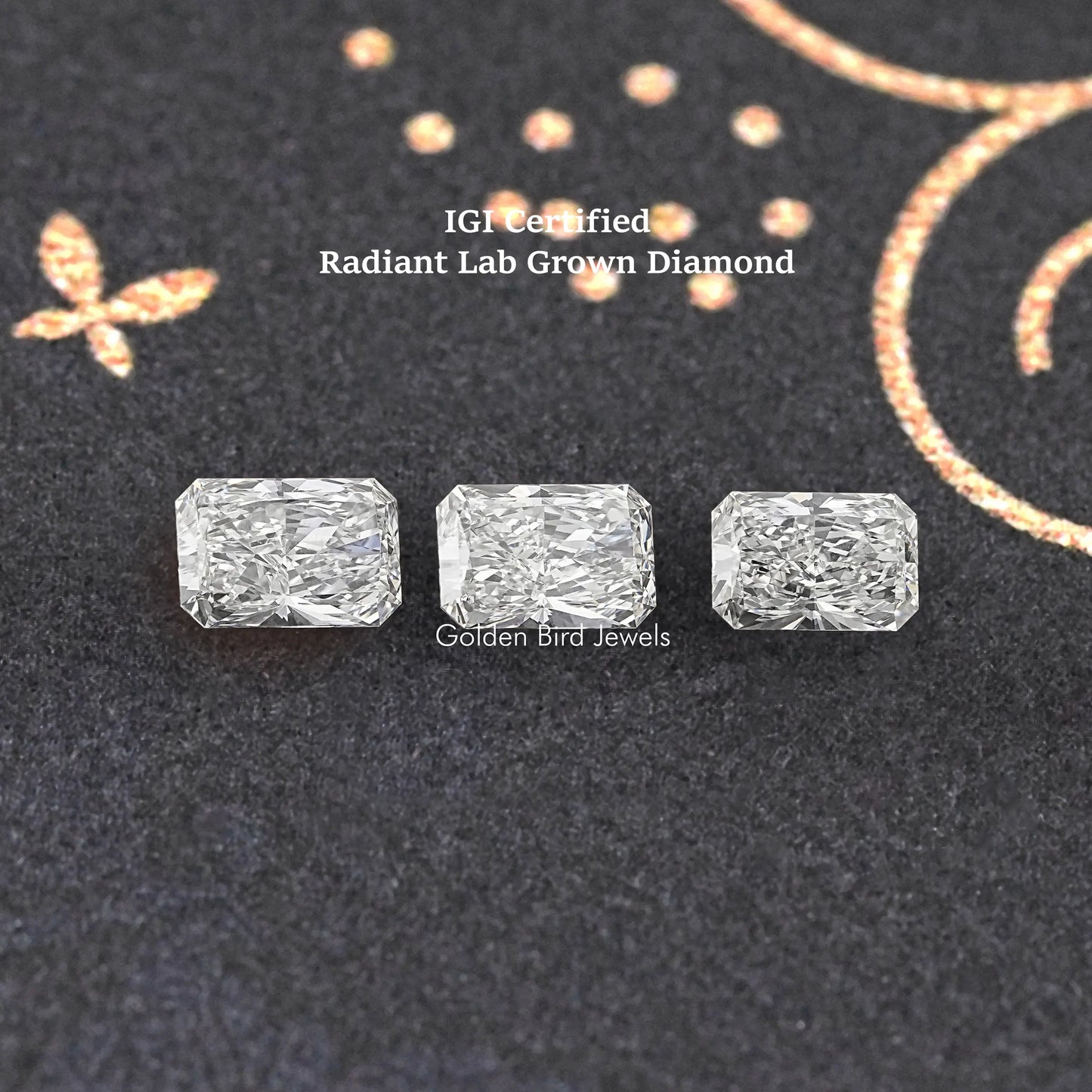 IGI Certified Radiant Cut Loose Lab Diamond