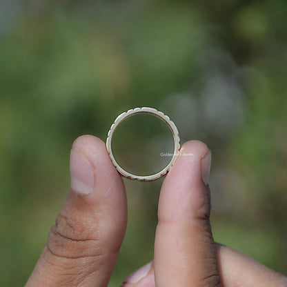 Round Shaped Lab Diamond Men's Band