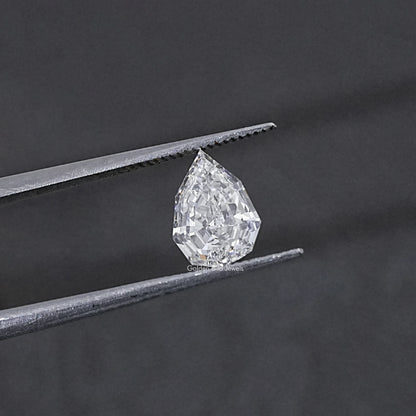 Step Cut Pear Loose Lab Diamond