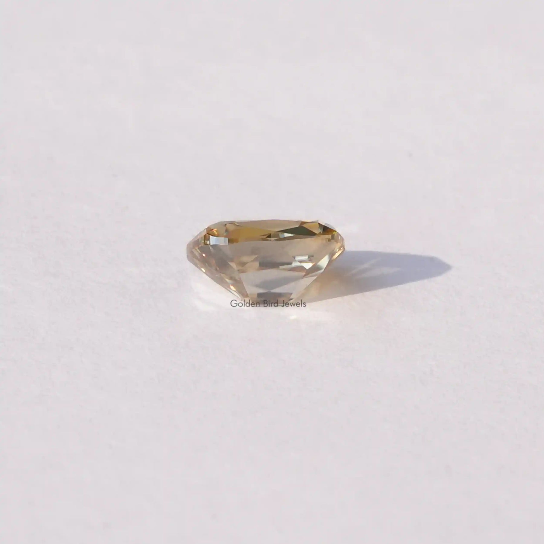 [Yellow Cushion Cut Loose Stone]-[Golden Bird Jewels]