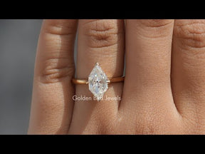 [YouTube Video Of Step Cut Dutch Marquise Solitaire Ring]-[Golden Bird Jewels]