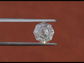 [Old Single Cut Loose Moissanite]-[Golden Bird Jewels]