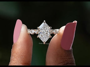 YouTube Video Of Dutch Marquise Cut Diamond Ring