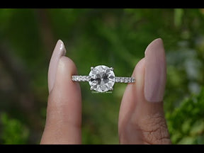 [YouTube Video Of Old European Round Cut Diamond Engagement Ring]-[Golden Bird Jewels] 