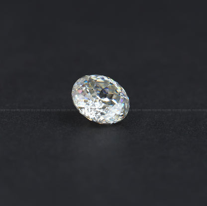 Detailed View Of Colorless Round Cut Loose Stone