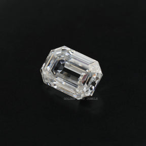 [Moissanite Emerald Shaped Loose Stone]-[Golden Bird Jewels]