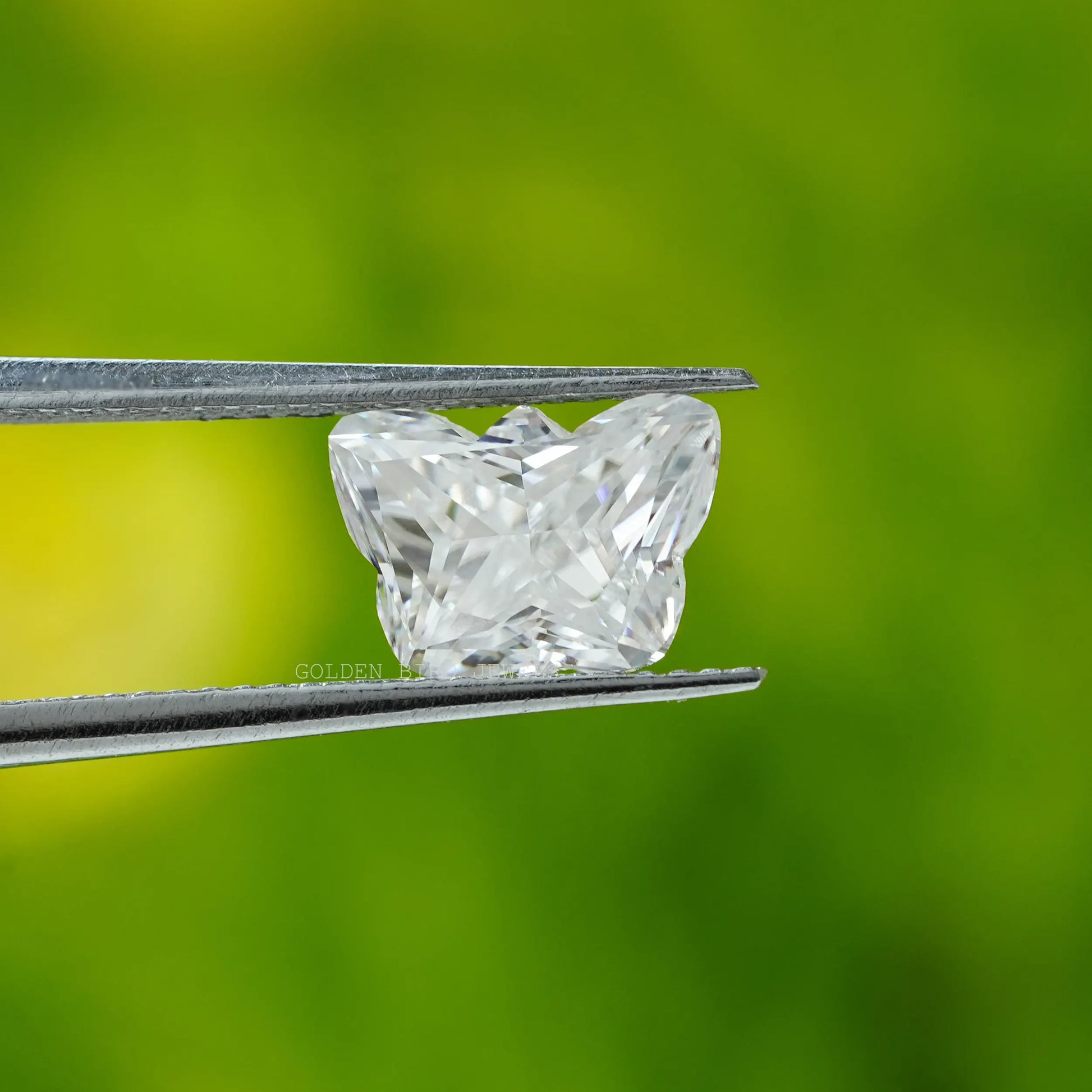 Butterfly Cut Loose Moissanite Stone